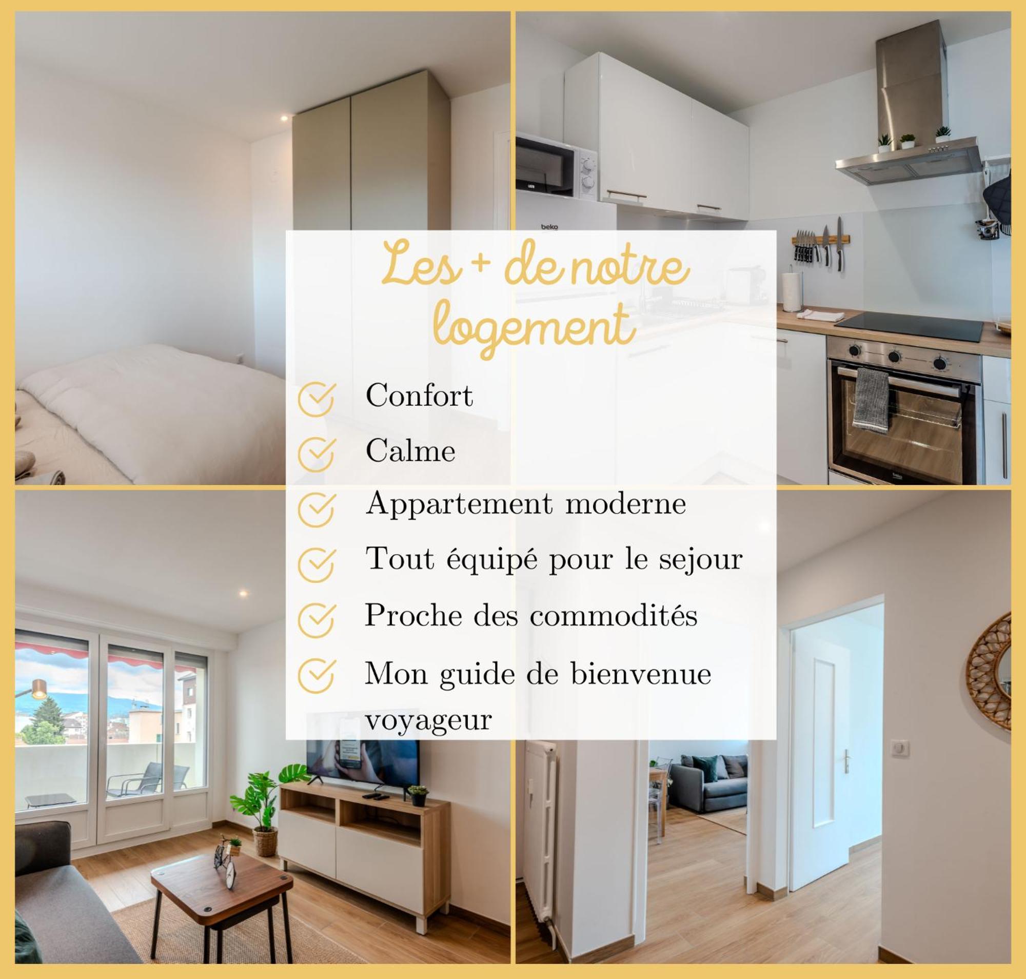 Chez Gwen I T3 I Gaillard Apartman Kültér fotó